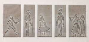 Thebes, Karnak, lähikuva tekijältä Unbekannt