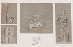 Thebes: Karnak, lähikuva tekijältä Unbekannt