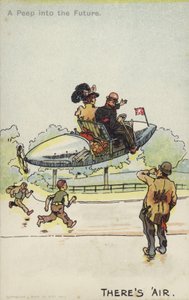 Siellä on ilmaa (väri litho) tekijältä Unbekannt