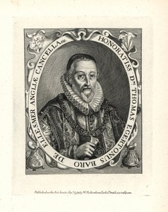 Thomas Egerton (1540-1617) tekijältä Unbekannter Künstler
