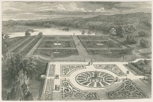 Trentham Gardens: puupiirros ja [?1800-luku] tekijältä Unbekannt