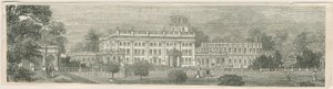 Trentham Hall: puupiirros ja [?1800-luvun puoliväli] tekijältä Unbekannt