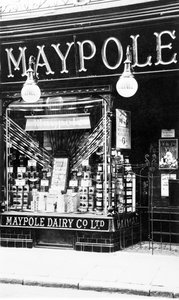 Iso-Britannia: Maypole Dairy Shop Bank Streetillä tekijältä Unbekannt