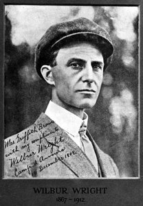 Wilbur Wright, amerikkalainen lentäjä tekijältä Unbekannt