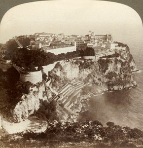 Monte Carlos Capital, Monaco - Maapallon pienimmässä ruhtinaskunnassa, 1899. tekijältä Underwood and Underwood