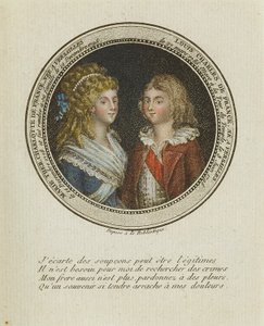 Maria Theresia Charlotte de France, Louis Charles de France. tekijältä Unidentified