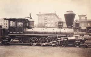 [Pennsylvania Railroadin veturi Altoonan korjaamolla] tekijältä Unidentified