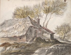 Mökki (recto); Aita (käänteinen) tekijältä Unknown
