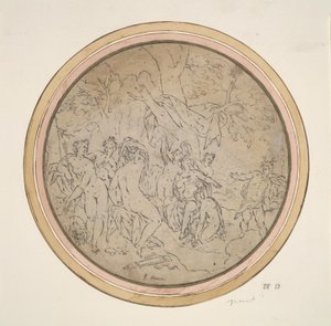 Diana ja hänen nymfinsä yllättivät Actaeon tekijältä Unknown