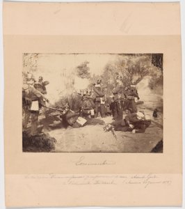 Preussilaisen tiedusteluyksikön ja Faidherben armeijan etujoukkojen välinen kahakka (Amiens, 21. tammikuuta 1871). tekijältä Unknown