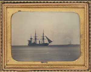 H.M.S. Peloton Anchorissa Carlisle Bayssä, Barbadosissa