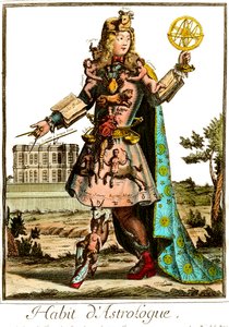 1600-luvun astrologin puku. Yksityinen kokoelma. tekijältä Unknown artist