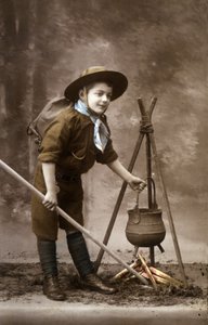 Partiolainen 1920-luvulla tekijältä Unknown Artist