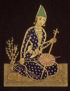 Persialainen. Prinssi Alexis Soltykoffin kirjan "" Matka Persiaan"" takaosa tekijältä Unknown artist
