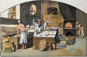 Leipomo 1700-luvulla. tekijältä Unknown artist