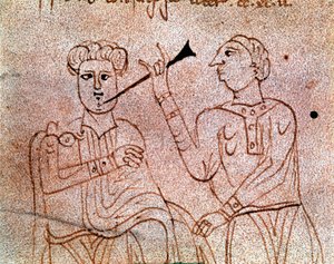 Hammaskirurgi operoi minipotilasta käsikirjoituksesta "" De surgia""" 1200-luvun Venetsia Biblioteca Marciana tekijältä Unknown artist