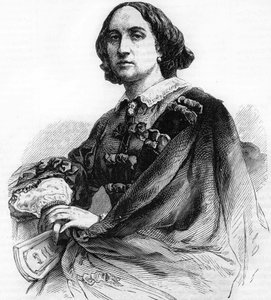 Adelaide Ristori (1822-1906), Italian tragedian. tekijältä Unknown artist