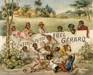 Mainosjuliste Champagne Abel Gérardille, 1800-luvun loppu tekijältä Unknown artist