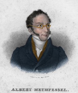 Albert Gottlieb Methfessel (1785-1869) - englantilainen säveltäjä ja kapellimestari tekijältä Unknown artist