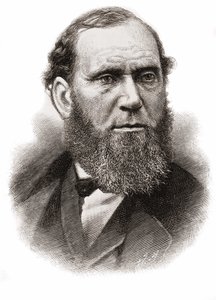 Allan Pinkerton (1819-1884), skotlantilaista alkuperää oleva amerikkalainen etsivä. tekijältä Unknown artist