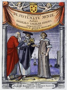 Aristoteles, Ptolemaios ja Nikolai Kopernikus (Nicolaus Copernicus tekijältä Unknown artist