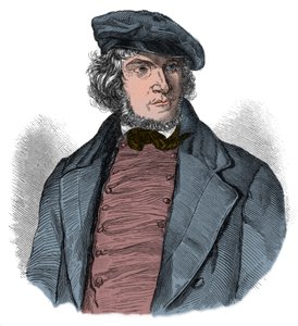 August Heinrich Hoffmann (Hoffmann von Fallersleben tekijältä Unknown artist