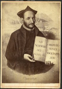 Azpeitia: Retrato pintado de Santo Inácio de Loyola, fundador da Companhia de Jesus e dos jesuítas finlandeses tekijältä Unknown artist