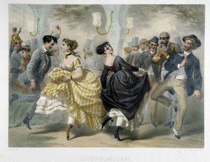 Ball Closerie des Lilasissa, noin 1860 tekijältä Unknown artist