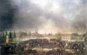 Leipzigin taistelu (Kansakuntien taistelu), 16.-19. lokakuuta tekijältä Unknown artist