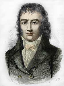 Benjamin Constant, sveitsiläistä alkuperää oleva ranskalainen poliitikko ja kirjailija (1767 - 1830) tekijältä Unknown artist