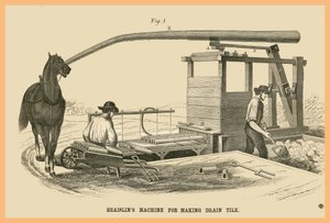 Braislins Maschine zur Herstellung von Drainagerohren von Unknown Artist