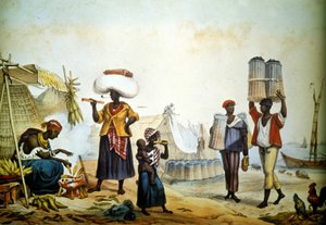 Brasilia, kivihiilen ja kaivosten katukauppiaat tekijältä Unknown artist