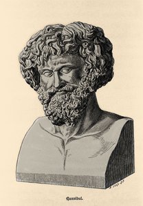 Hannibalin tai Hannibal Barcan (247 eKr. - 183 eKr.), karthagolaisen kenraalin ja valtiomiehen rintakuva. tekijältä Unknown artist