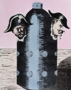 Sarjakuva Pariisin kommuunista: "Pariisilaisten pääsiäismunat" vuonna 1871. tekijältä Unknown artist