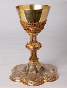 Malja. Kultasepäntyöt, korut. 1800-luvun kopio 1500-luvun alkuperäisestä. tekijältä Unknown artist
