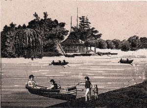 Chicago, Yhdysvallat: näkymä Central Parkiin. kirjassa "" Maailma havainnollistaa 168 näkymää"" Päiväämätön (1800-luvun loppu) tekijältä Unknown artist