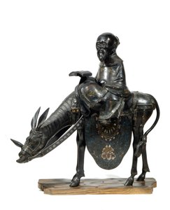 Kiinalainen filosofi Lao Tzu (Laozi tai Lao-Tzu tai Lao-Zi) Kiinalainen filosofi, on aasi. Figuriini tekijältä Unknown artist