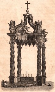 Ciborium Pyhässä Pietarissa Roomassa, Italiassa tekijältä Unknown