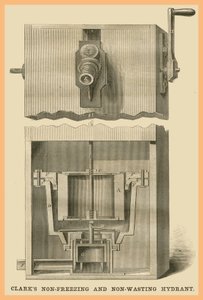Clarks nicht einfrierender - nicht verschwendender Hydrant