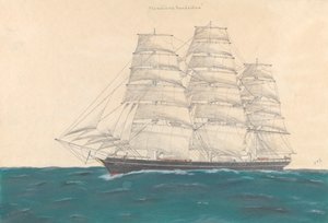 Clipper-alus "Thomasina MacLellan" (1873) tekijältä Unknown Artist