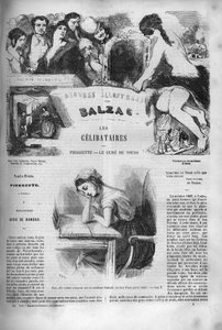 Kansi romaanille "" Les celibataires "" tekijältä Unknown artist
