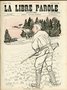 "La Libre parole illustree" -kirjan kansi. tekijältä Unknown Artist