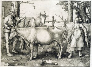 Kansi ja meijeri Hollannissa tekijältä Unknown artist