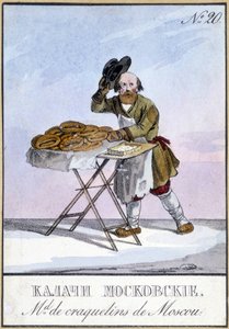 Moskovan keksejä 1800-luvulla. tekijältä Unknown artist