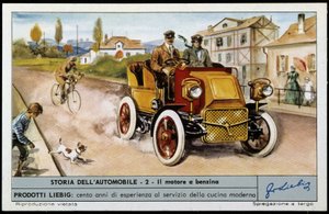 Daimler 1897:4 sylinterit, 4-tahti, 20 hv. tekijältä Unknown artist