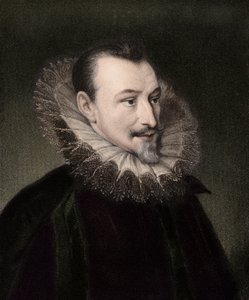 Edmund Spenser c1552/3-1599 - kaiverrus - 1800-luku tekijältä Unknown artist
