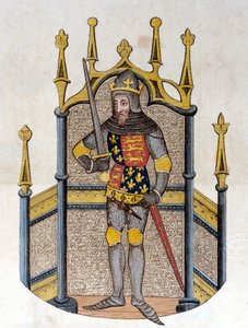 Edward III (1312-1377), Englannin kuningas Kaiverrus 1800-luvun alusta tekijältä Unknown artist