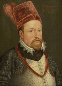 Ferdinand II Tirolilainen, Itävallan arkkiherttua - Ferdinand II:n (1529-1595), Itävallan arkkiherttua, Anonyymi muotokuva. Öljy puulle, n. 1575. Taidehistoriallinen museo, Wien tekijältä Unknown artist