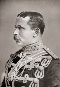 Kenttämarsalkka John Denton Pinkstone French, Louis Creswicken kirjasta South Africa and the Transvaal War, pub. 1900 tekijältä Unknown