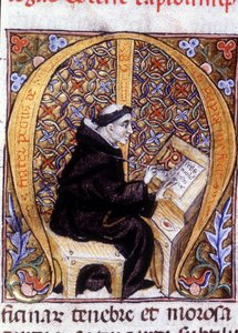 Fra Pietro di Pavia (Frere Pierre de Pavia), kopioija työssä ("M"). 1300-luvun käsikirjoitus. tekijältä Unknown artist